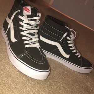 High Top Vans Great Condition!!! Worn 2 Times